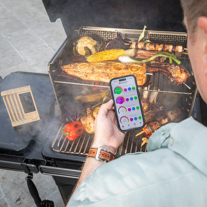 MEATER Pro XL und Grillhandschuhe